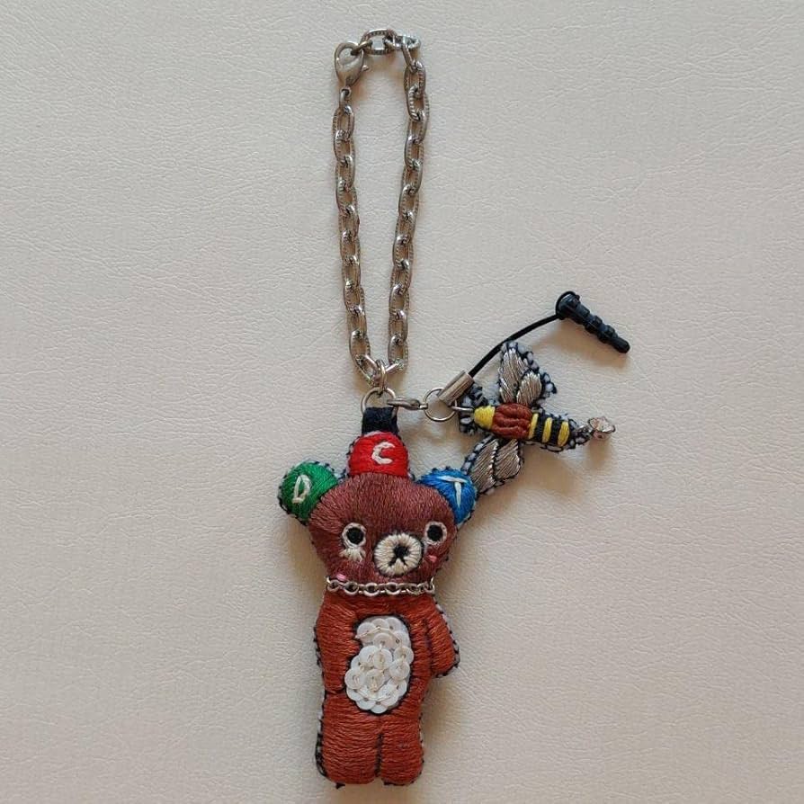 【新品未開封】ドリクマtamao刺繍チャーム　DREAMS COME TRUE ドリクマ チャーム 刺繍 ドリカム 新品未開封】ドリクマtamao